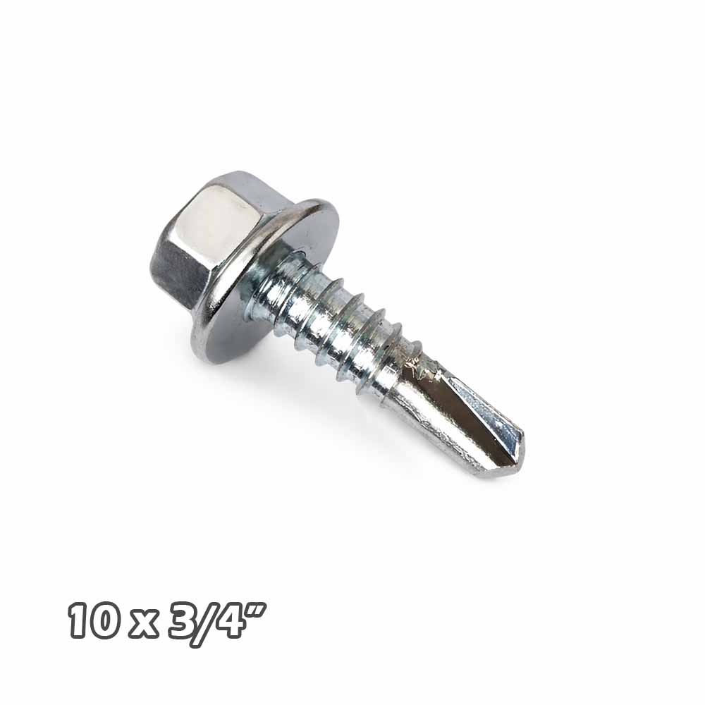 Autoperforante hexag 10 x 3/4 sin arandela