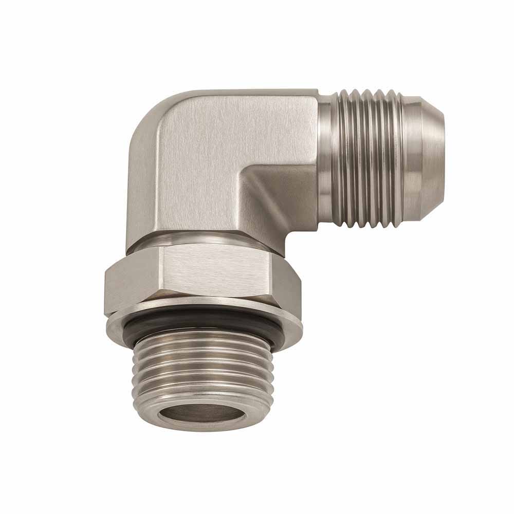 Adaptador hidraulico pta curva pico p/ grasera 780