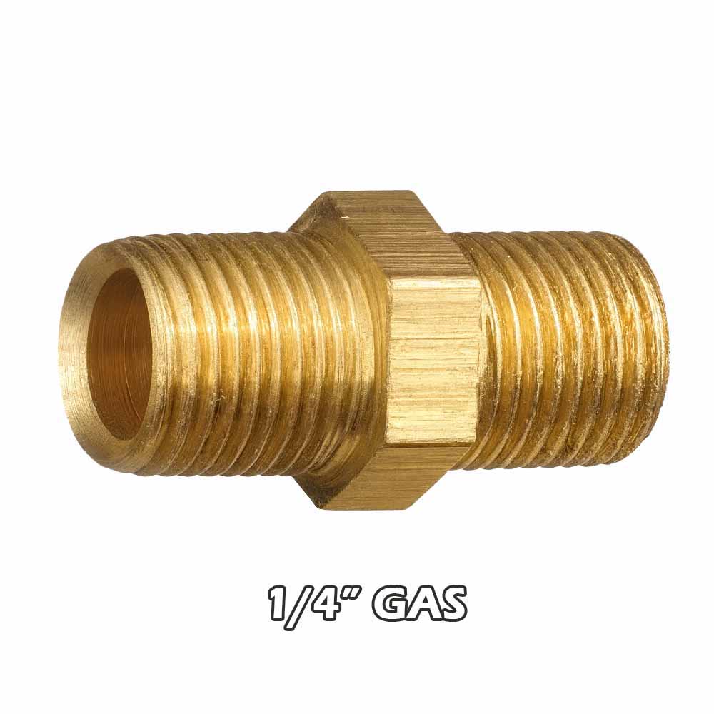 Entrerrosca acero gas 1/4