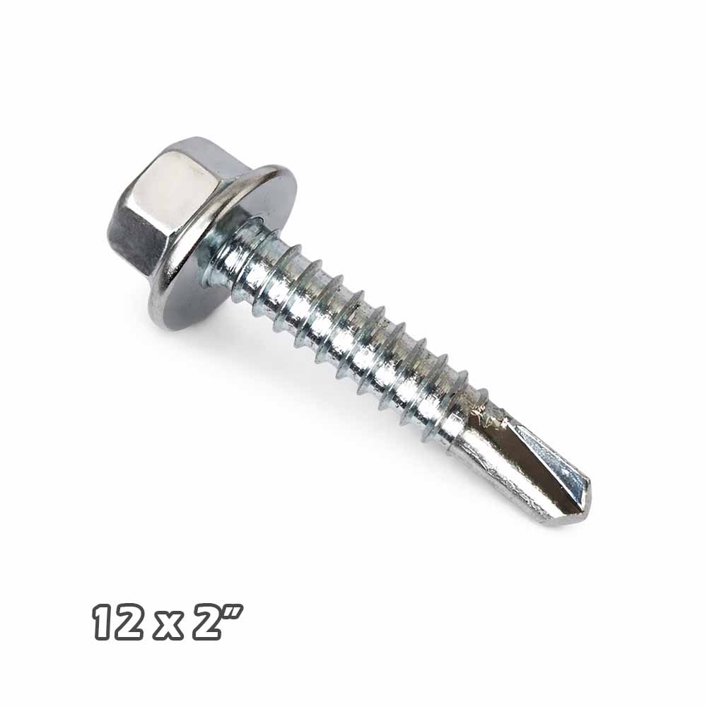 Autoperforante hexag 12 x 2 sin arandela