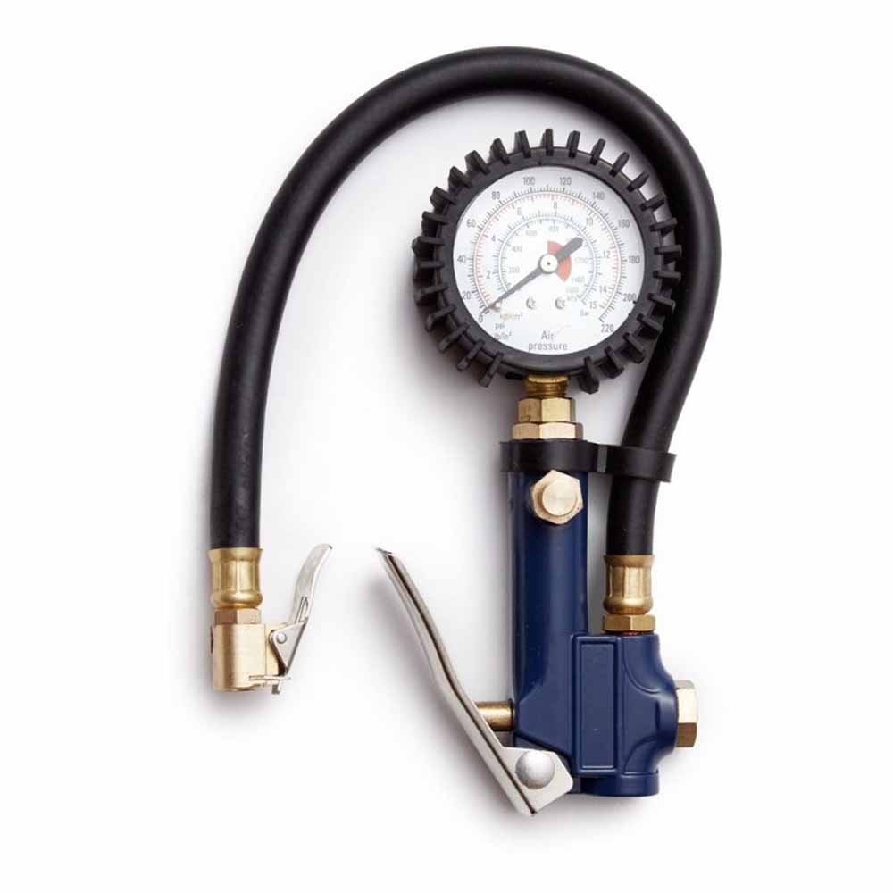 Inflador neumaticos c/manometro Bremen 6793