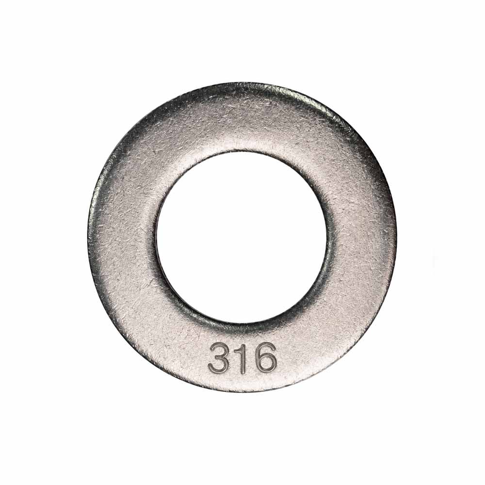 Plana inox d.125 AISI 316 M16
