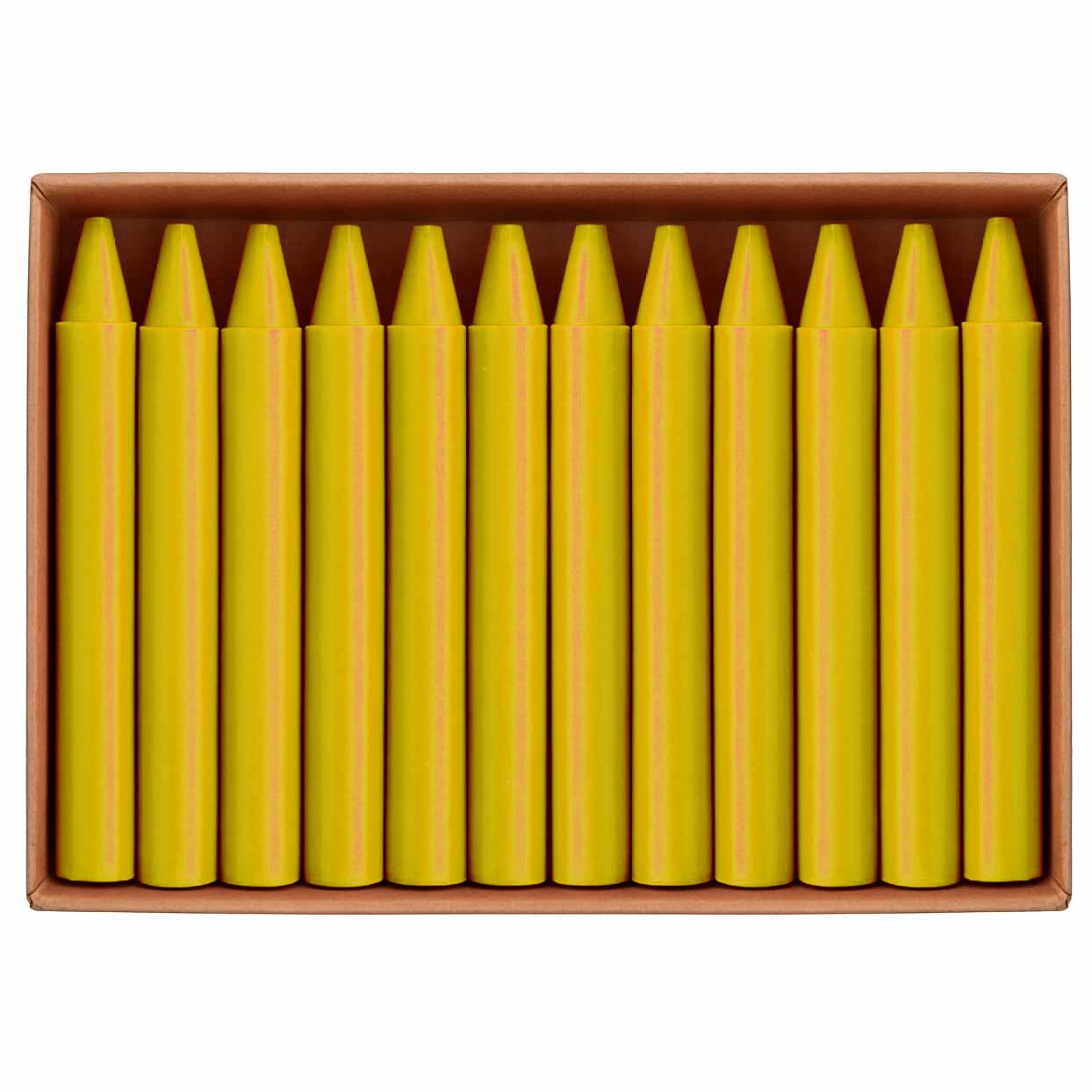 Crayon Wilcox Amarillo x caja 12 unid