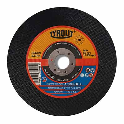 Disco desb 7″ x 4.8 Tyrolit
