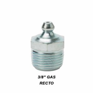 Alemite 3/8 gas recto