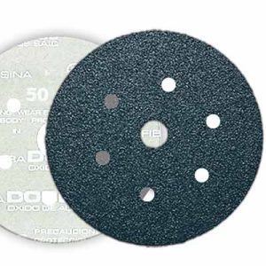 Disco fibra Zirc 5″ c/ 8 perf Gr 50 Velcro DSC