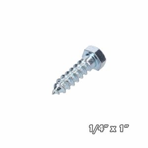 Tirafondo Zinc  1/4×1