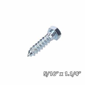 Tirafondo Zinc  5/16×1.1/4