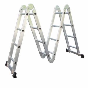 Escalera aluminio Articulada 16 escal 4,8 mts 4×4