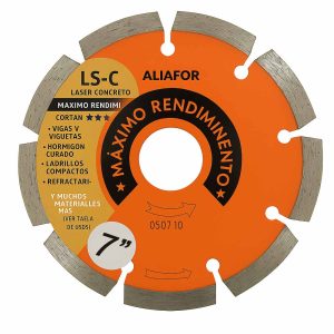 Disco diamantado Aliafor 7 laser LSC