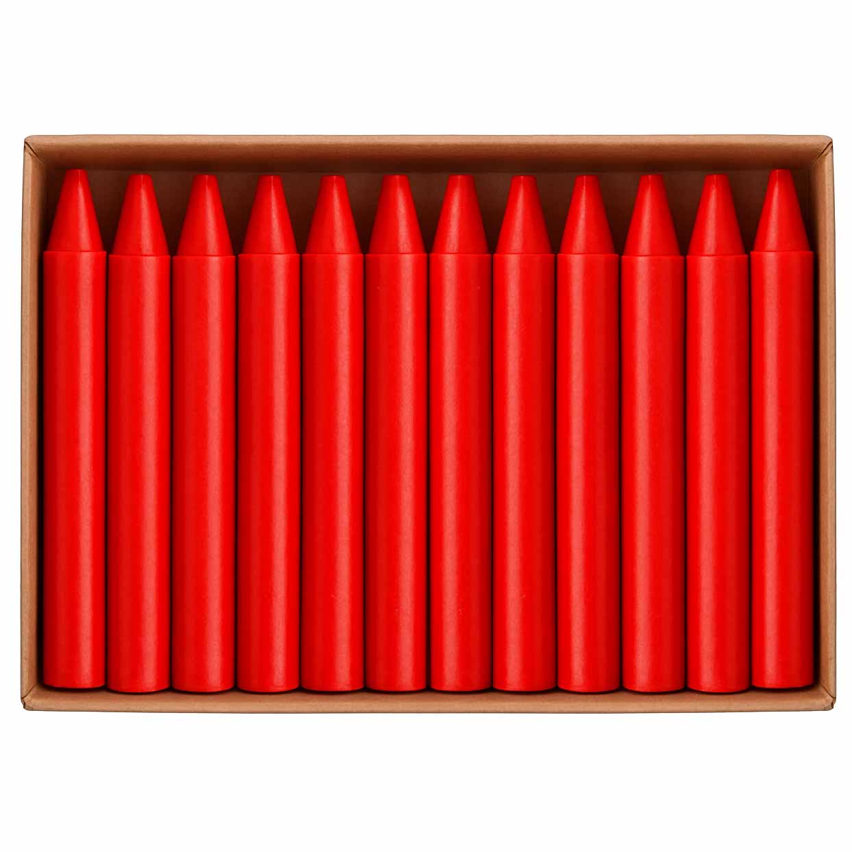 Crayon Wilcox Rojo x caja 12 unid