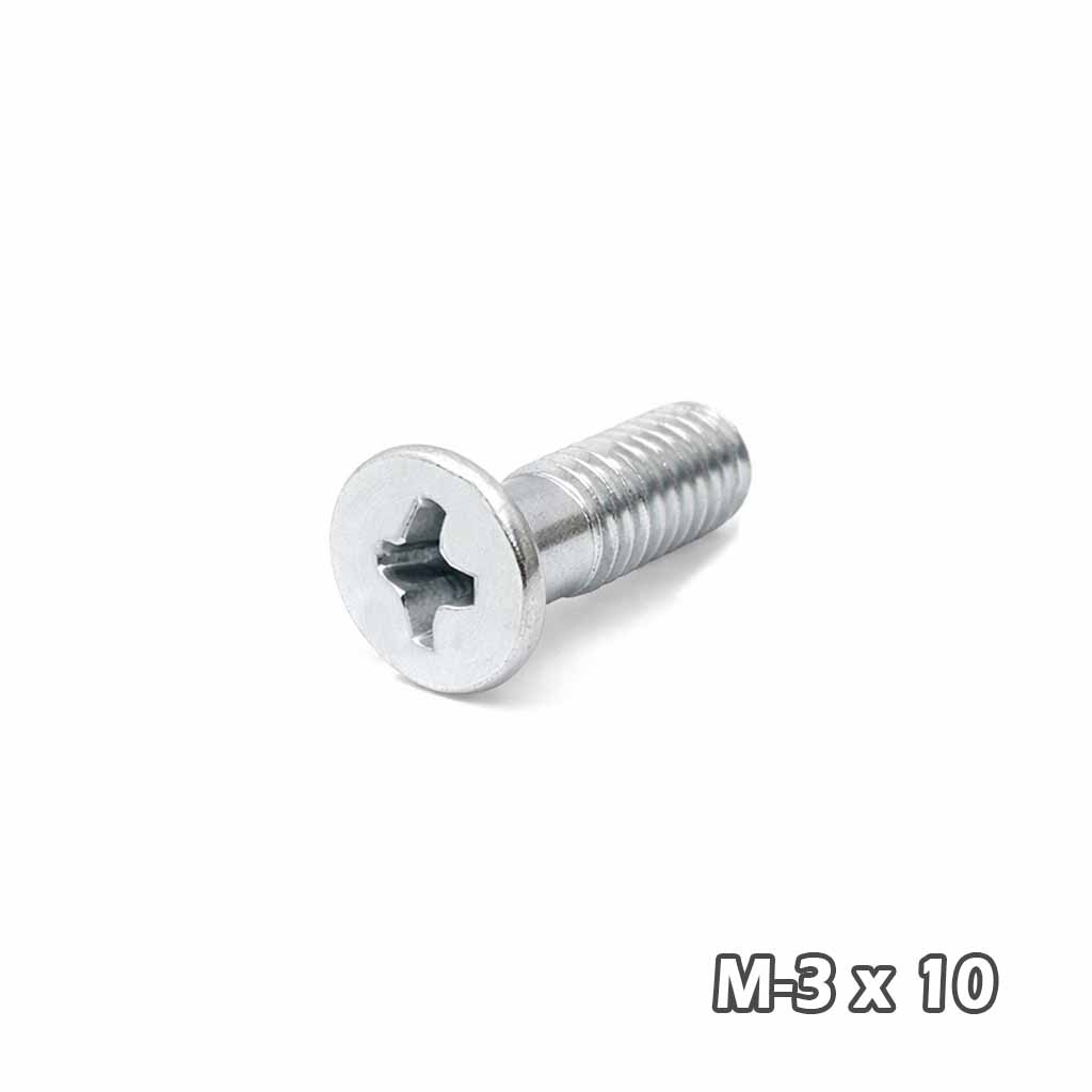 Torn Phill c/fres Zinc M3 x 10