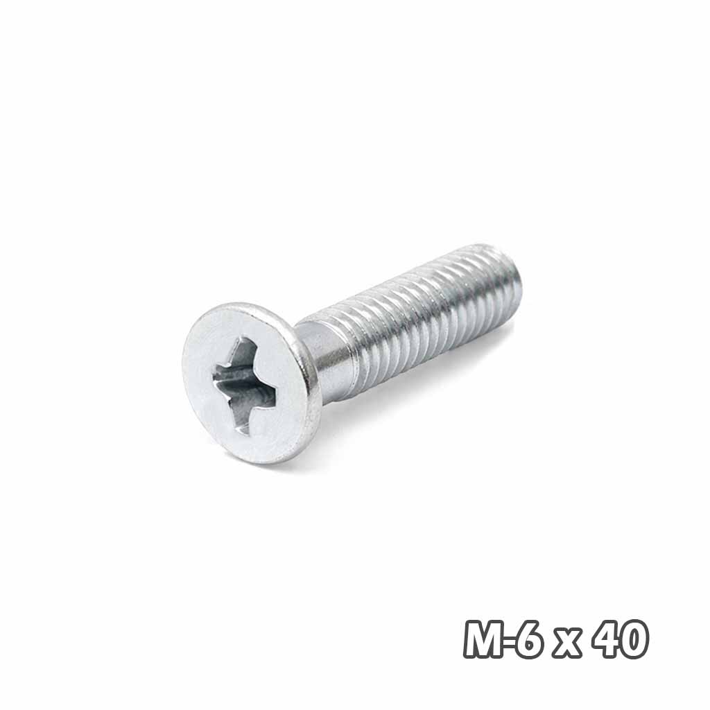 Torn Phill c/fres Zinc M6 x 40