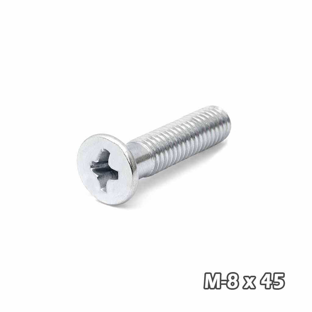 Torn Phill c/fres Zinc M8 x 45