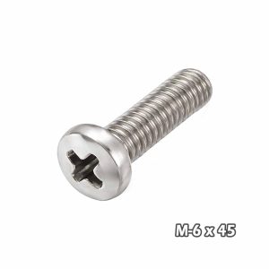 Torn Phill c/fijad Zinc M6 x 45