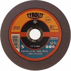 Disco de corte 230 x 1,9 Tyrolit