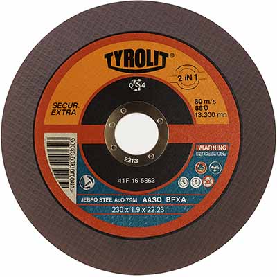 Disco de corte 230 x 1,9 Tyrolit