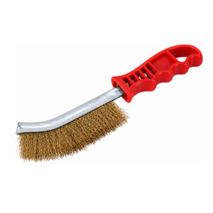 Cepillo alambre Zinc FPL 131 cabo plastico Rojo