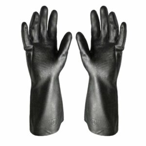Par guantes latex pesado 40 cm Talle 9