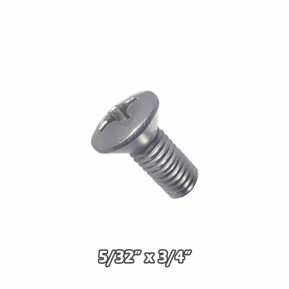 Torn c/gota inox 5/32 x 3/4