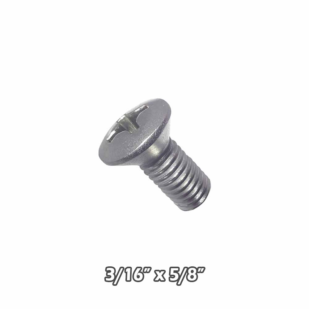Torn c/gota inox 3/16 x 5/8