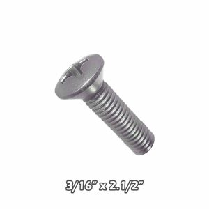 Torn c/gota inox 3/16×2.1/2