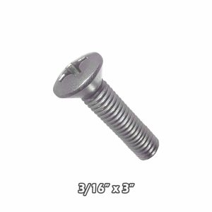 Torn c/gota inox 3/16 x 3