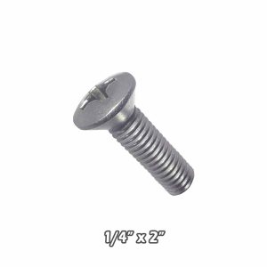 Torn c/gota inox 1/4 x 2