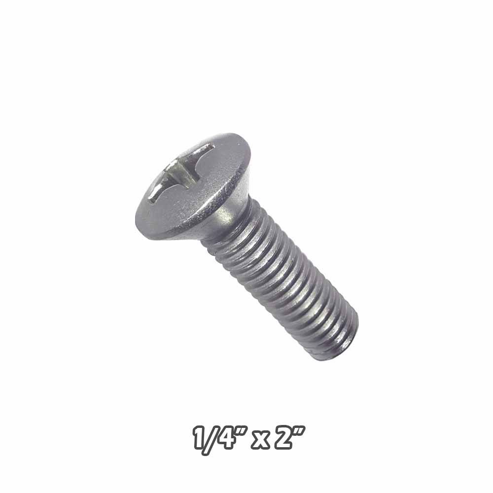 Torn c/gota inox 1/4 x 2