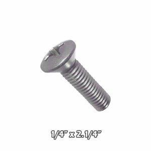 Torn c/gota inox 1/4x 2.1/4