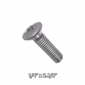 Torn c/gota inox 1/4x 2.1/2