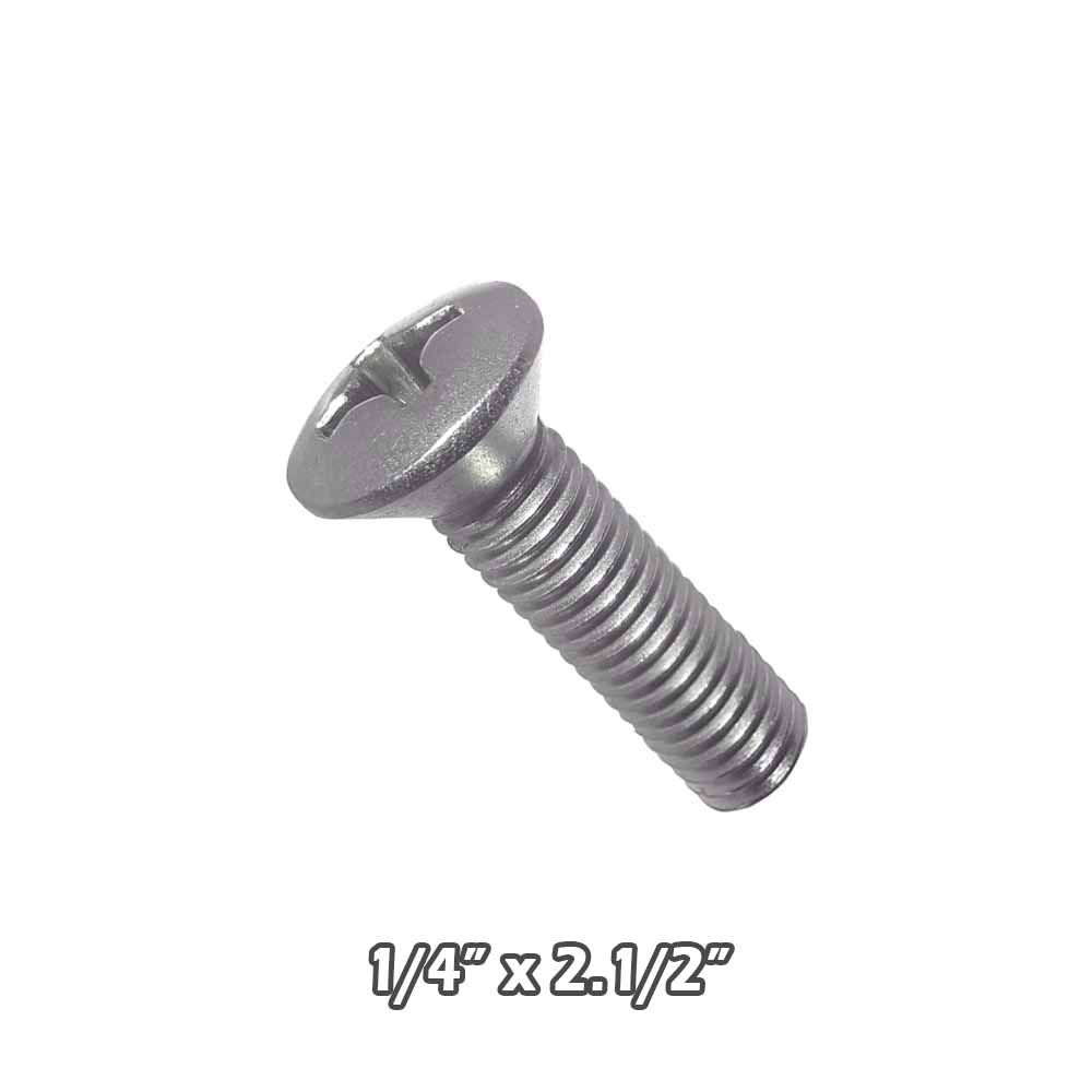 Torn c/gota inox 1/4x 2.1/2