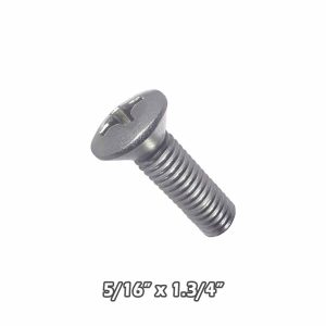Torn c/gota inox 5/16×1.3/4