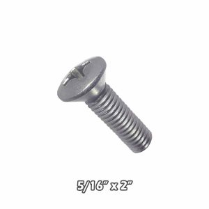Torn c/gota inox 5/16 x 2