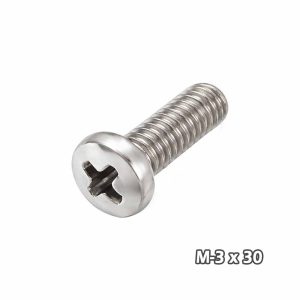 Torn Phill c/fijad Zinc M3 x 30