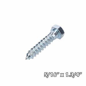 Tirafondo Zinc 5/16×1.3/4