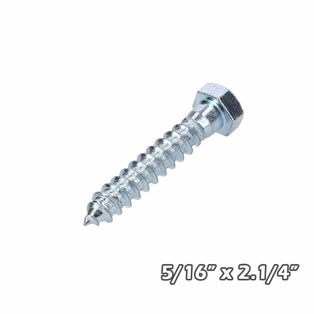 Tirafondo Zinc  5/16×2.1/4
