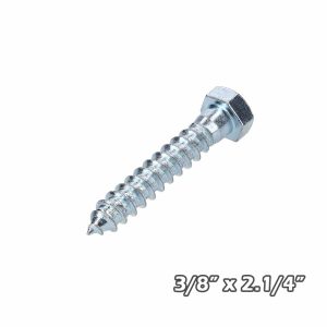 Tirafondo Zinc 3/8×2.1/4