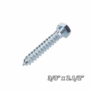 Tirafondo Zinc 3/8×2.1/2