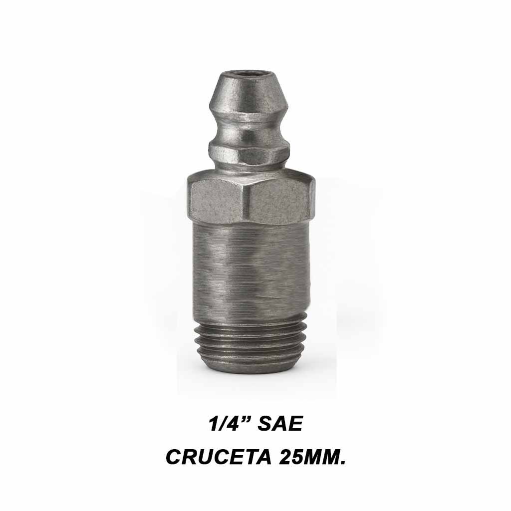 Alemite 1/4 sae cruceta 25mm