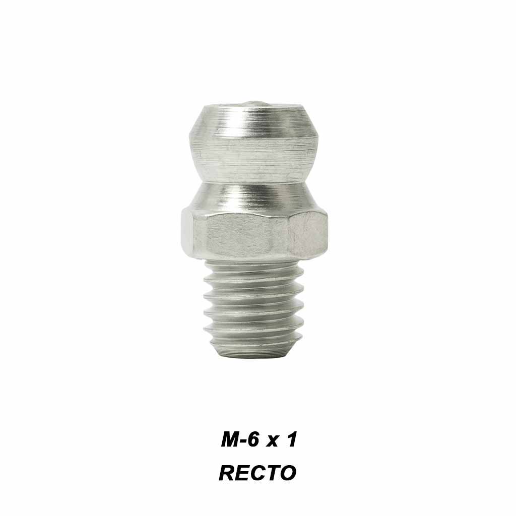 Alemite M6x1.00 recto
