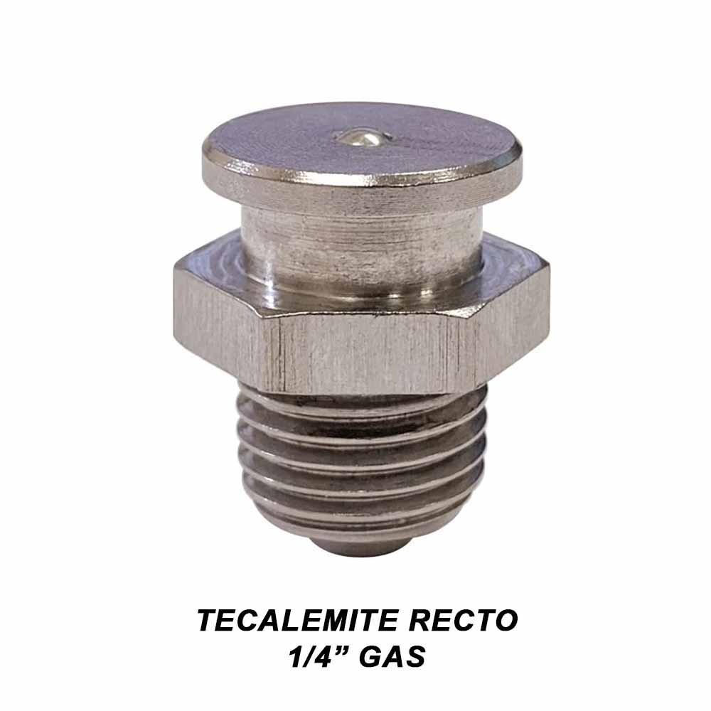 Tecalemite recto 1/4 gas