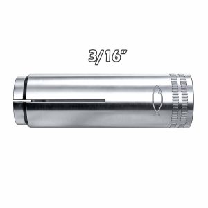 Taco metalico Fischer IM 3/16