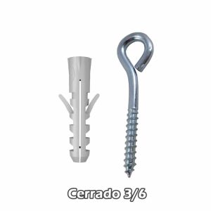 Piton Zinc 3/6 Cerrado c/taco