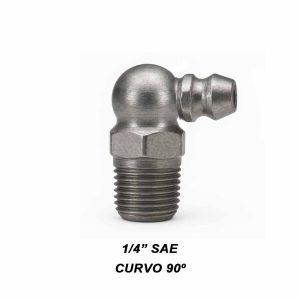 Alemite 1/4 sae curvo 90º