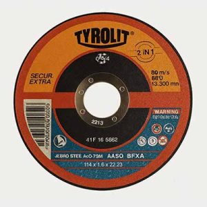 Disco corte 4.1/2″ x1.6 Tyrolit