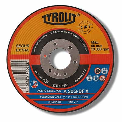 Disco desb 4.1/2″ x 7 Tyrolit