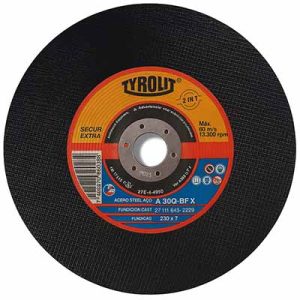 Disco desb 9″ x 7 Tyrolit