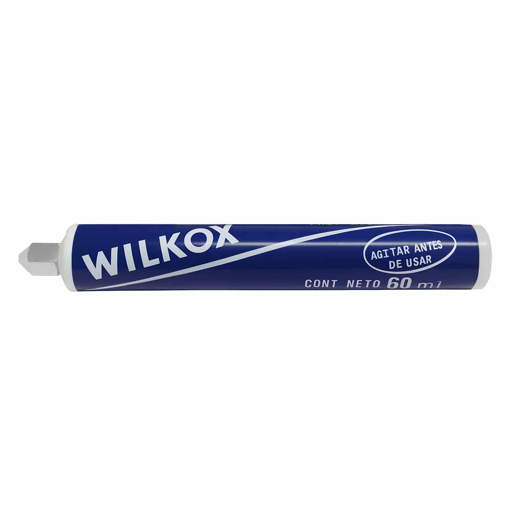Marcador industrial Wilcox Blanco