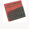 Sacabocados juego 11 piezas sop Chapa 2-12 mm
